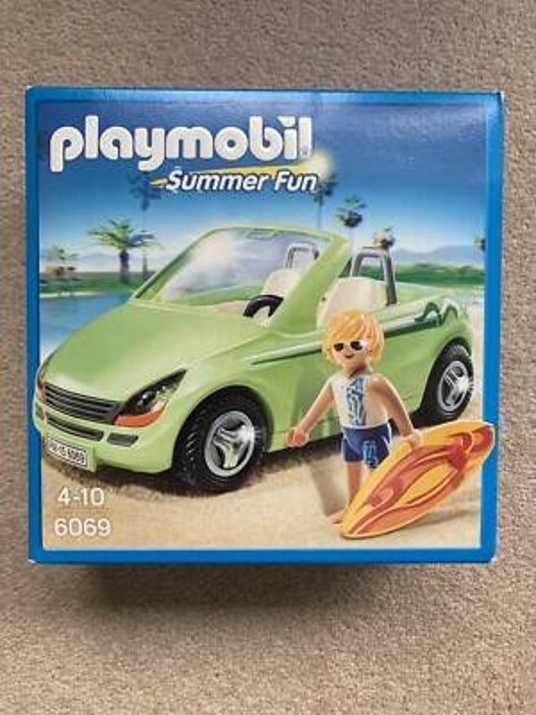 playmobil 6069 surfer met cabrio