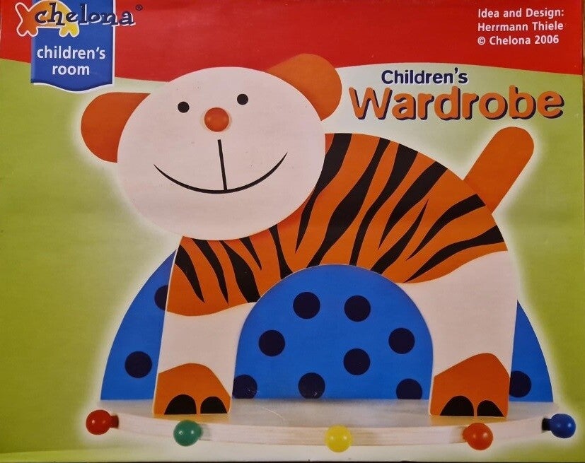 kinderkapstok tijger