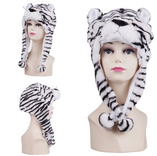 unisex muts"witte tijger".