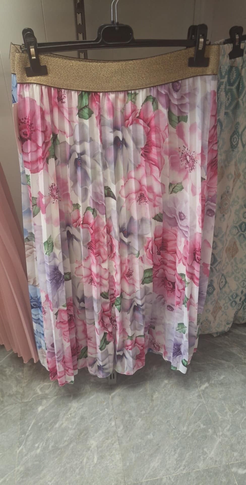 Jupe longue plisser BT