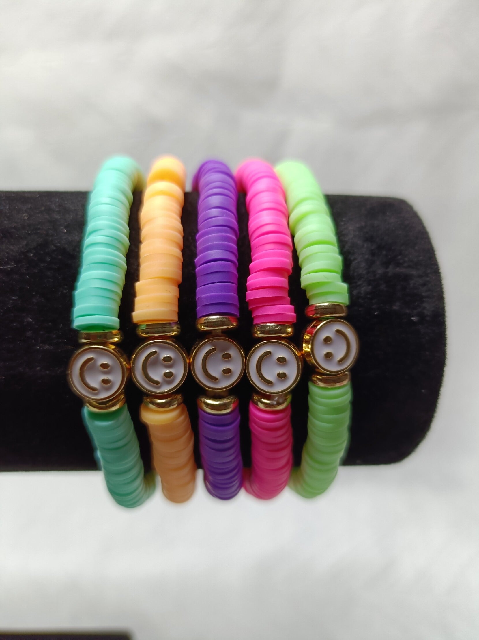 😊 Kleurrijke Smile Armbanden 😊
