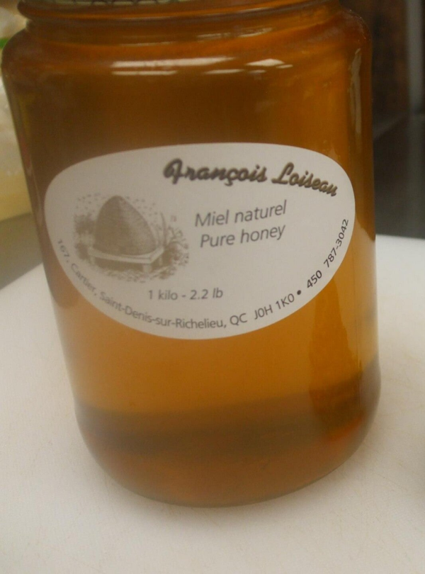 Poitrine de poulet miel et ail