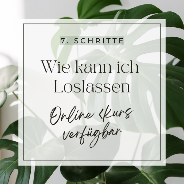 Der 7. Schritte Kurs. Wie lasse ich los