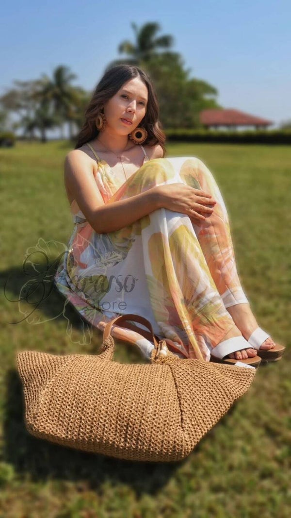 Vestido Flores Pastel