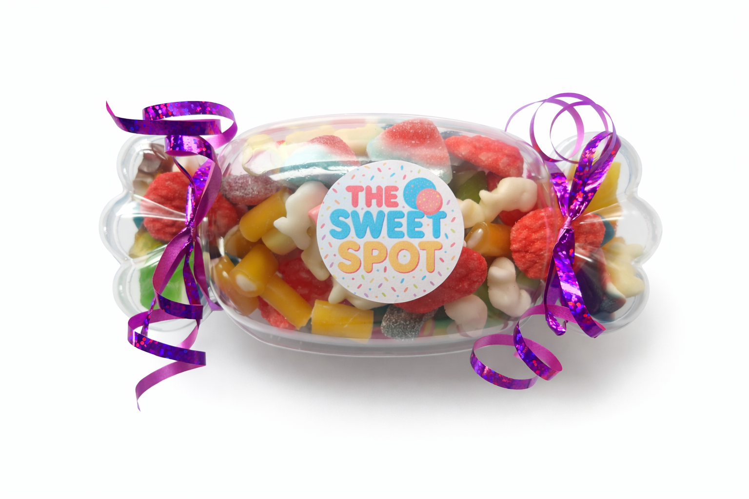 Filled Sweet Shape Container