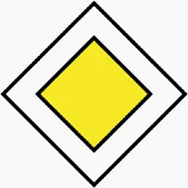 AB6 indication du caractère prioritaire d'une route