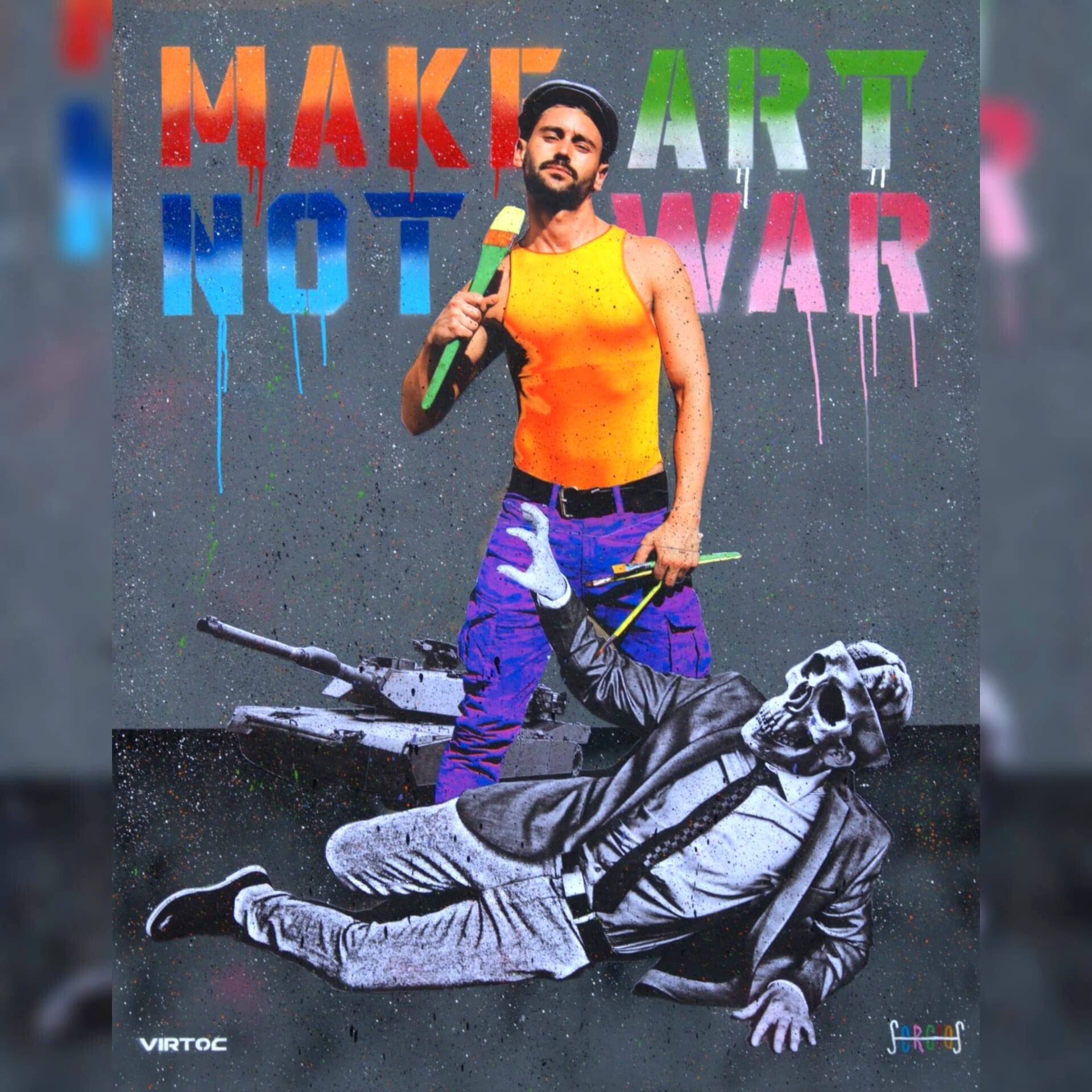 Make art not war
