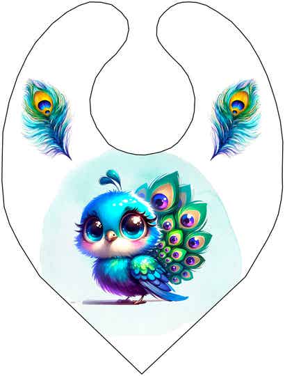 Bavoir bandana Petit Léon