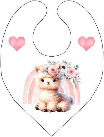 Bavoir bandana Hirma