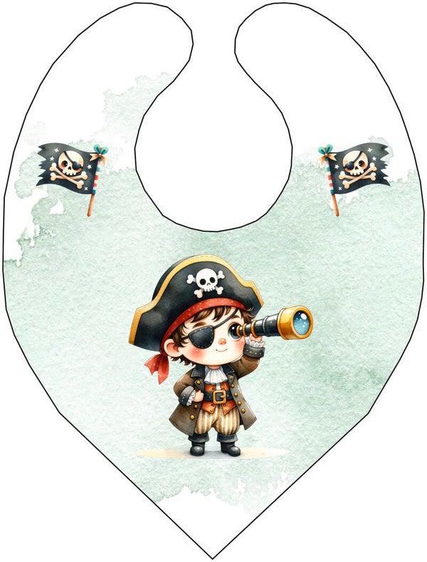 Panneau bavoir bandana Jack