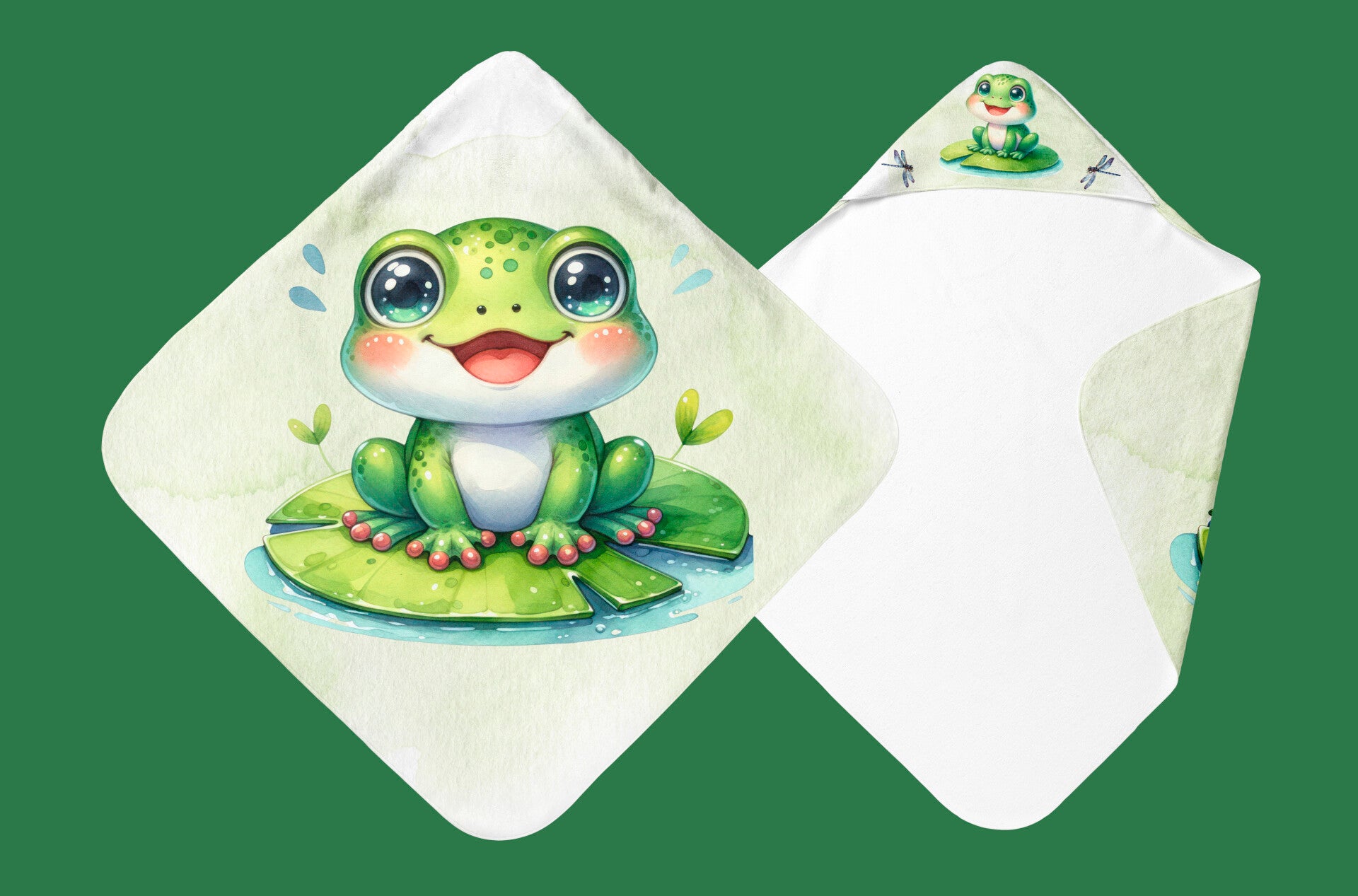 Panneau cape de bain Jasper la Grenouille