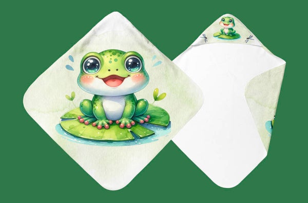 Panneau cape de bain Jasper la Grenouille