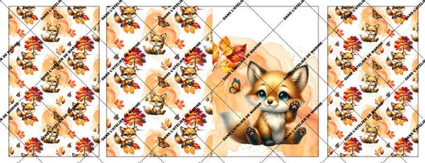 Panneau protège carnet de santé Maple Fox EN STOCK
