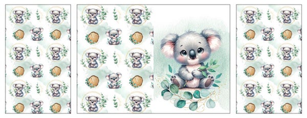 Kit protège carnet de santé Petit Koda