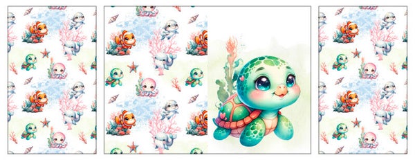 Kit protège carnet de santé Voyage en Mer