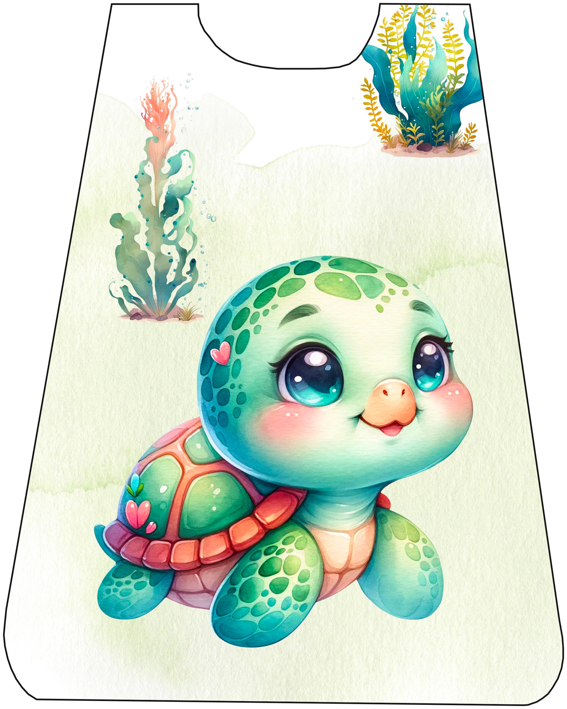 Panneau bavoir maternelle Voyage en mer