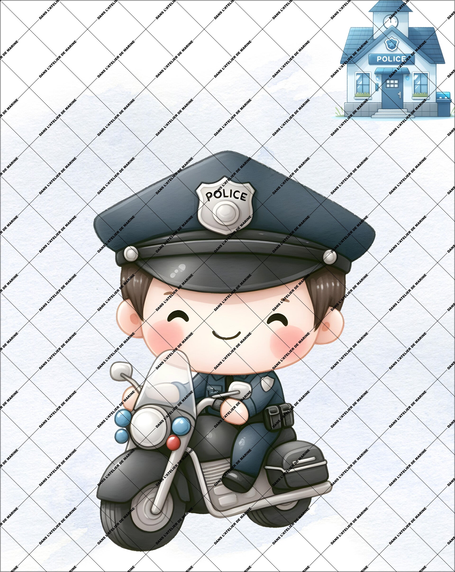 Panneau couverture bébé Sherlock