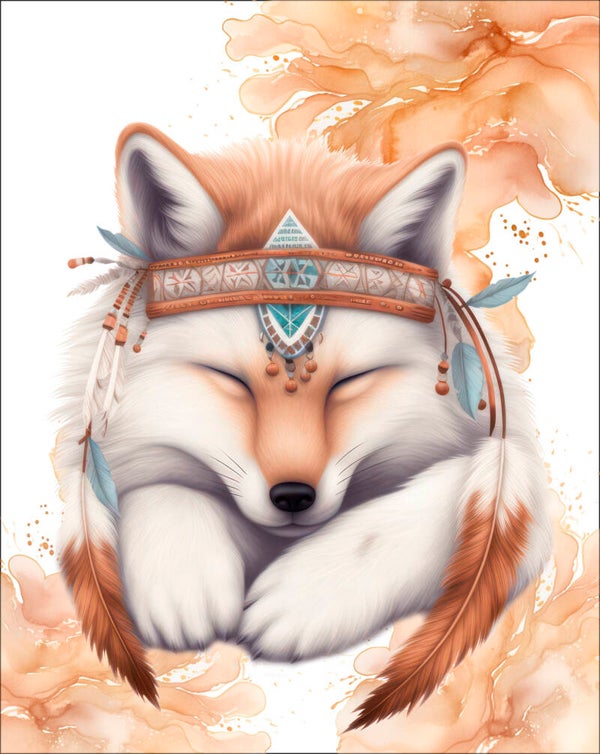 Panneau couverture flash Renard rêveur