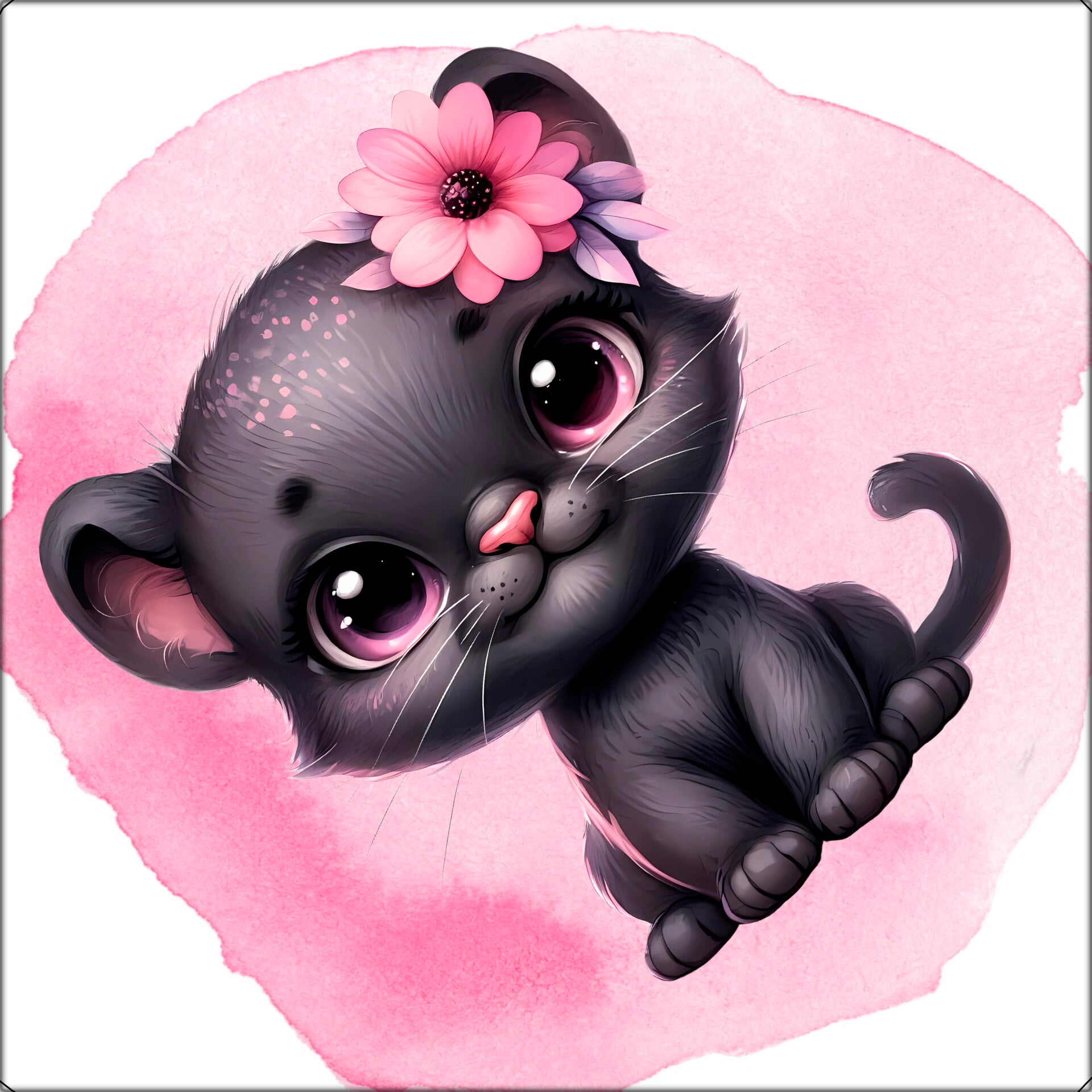 Panneau doudou Mistigri