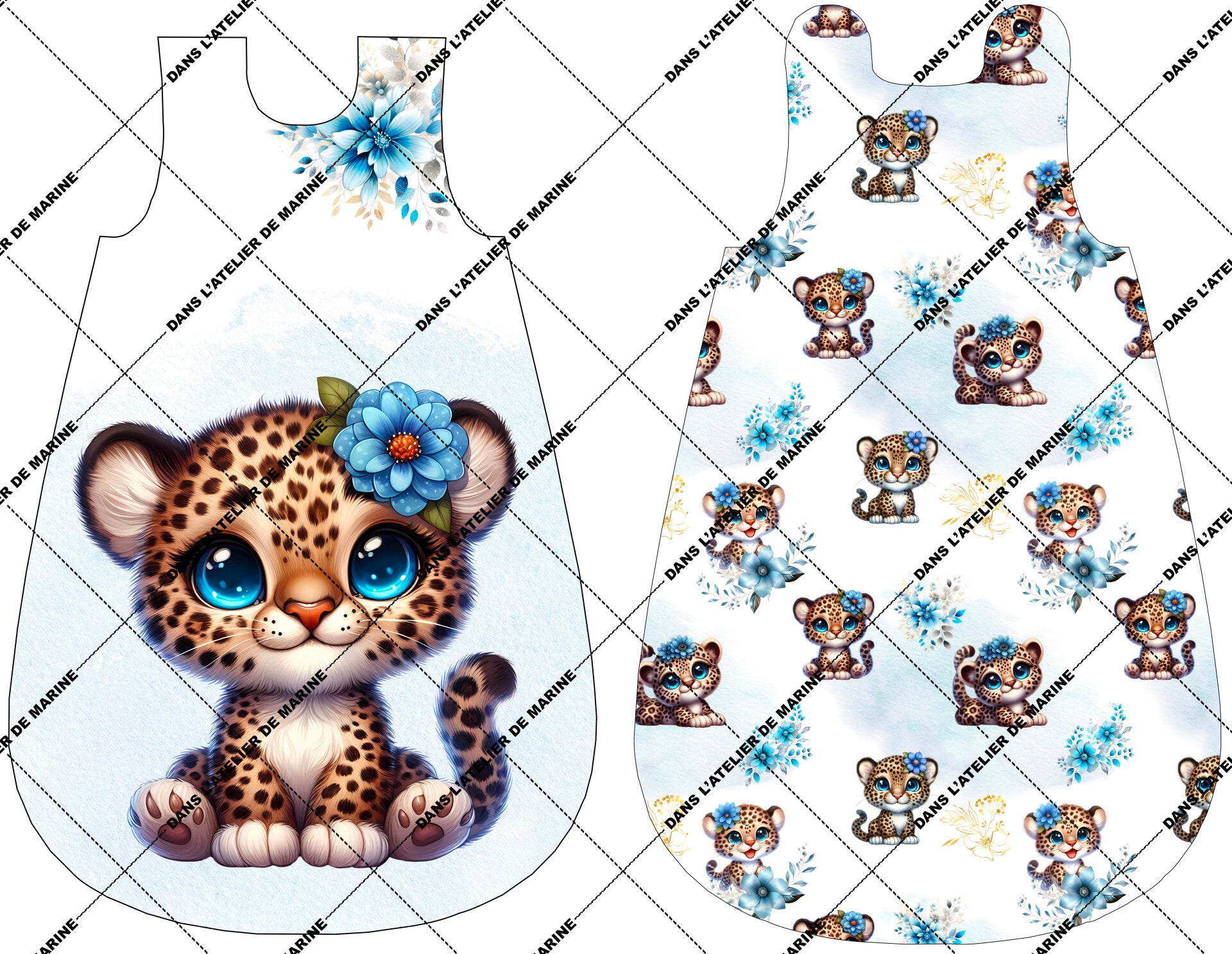 Panneau gigoteuse 0-6 mois Kiran