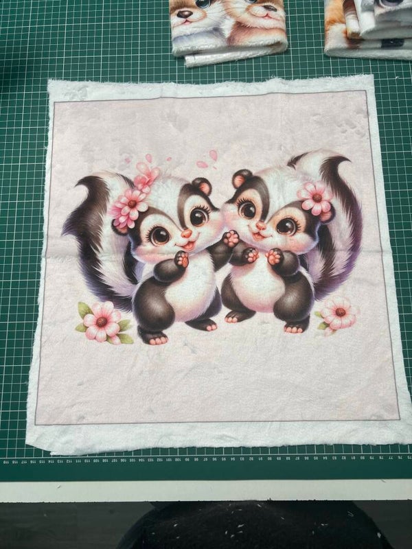 Coucou minky lisse Molly modèle 1