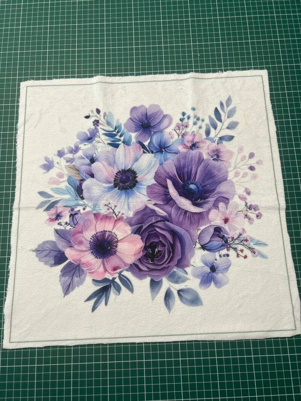 Coussin minky lisse Opal modèle 2