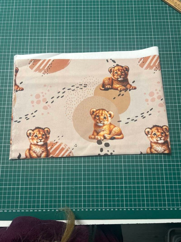 Coupon tissu bongo coton