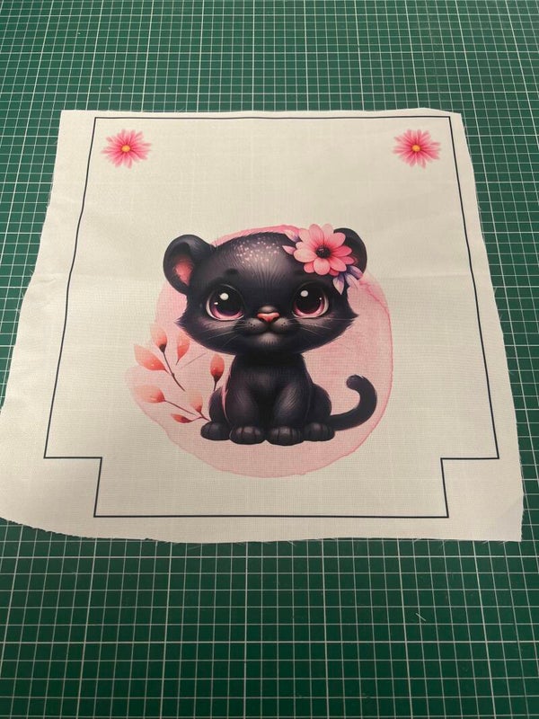 Devant panneau sac maternelle Mistigri