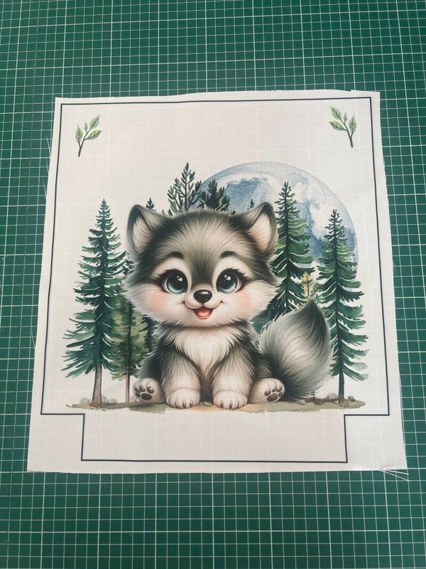 Devant panneau sac maternelle Loki