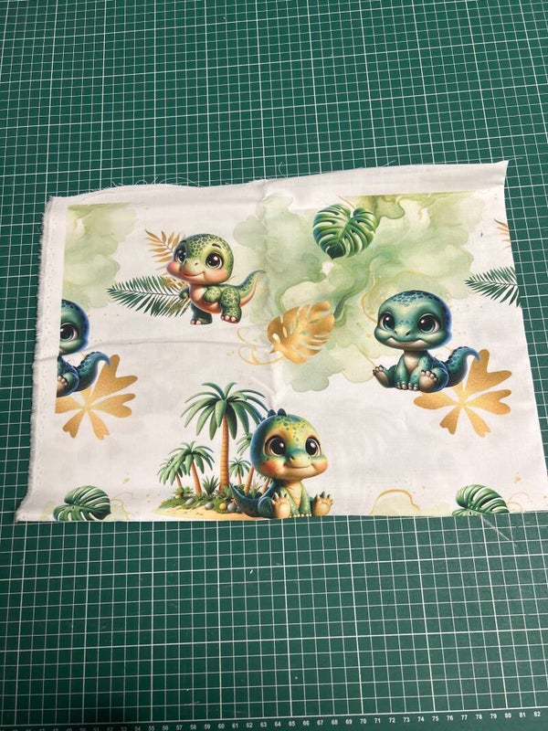 Coupon tissu spike coton