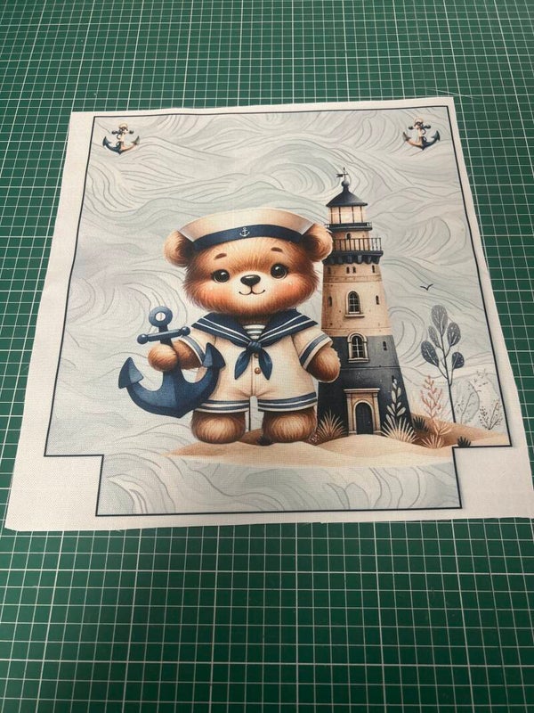 Devant panneau sac maternelle Lewis