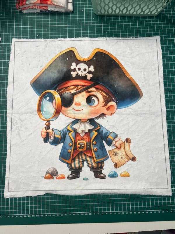 Coussin minky lisse Jack modèle 1