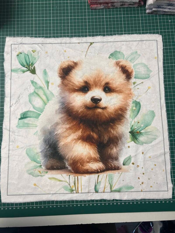 Coussin minky lisse Davy modèle 1