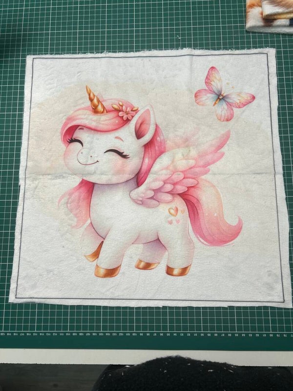 Coussin minky lisse Starlight modèle 1