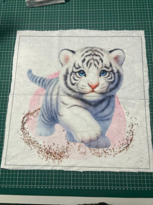 Coussin minky lisse Némésis modèle 2