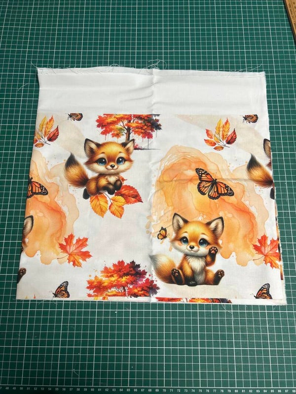 Coupon tissu Maple Fox coton