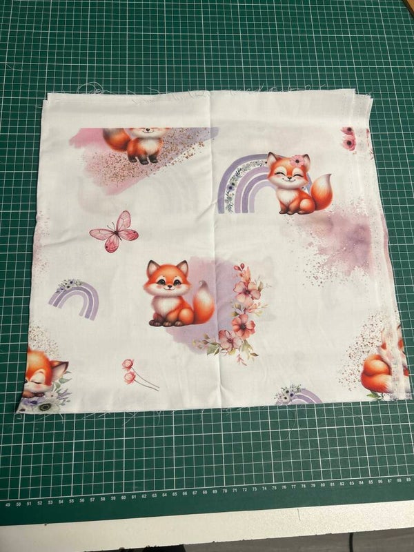 Coupon tissu topaz coton