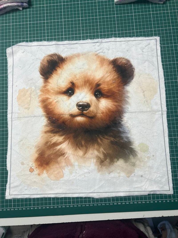 Coussin minky lisse Davy modèle 2