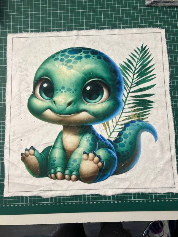 Coussin minky lisse Spike modèle 2