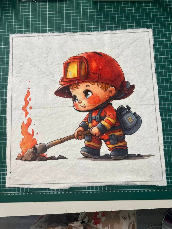 Coussin minky lisse Samuel modèle 1