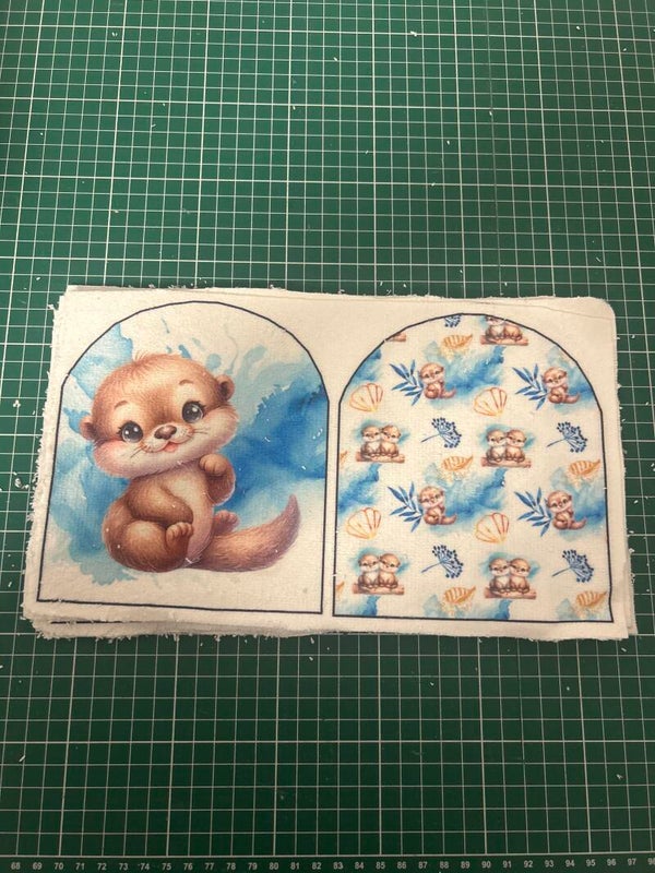 Panneau gant de toilette Milo la Loutre EN STOCK