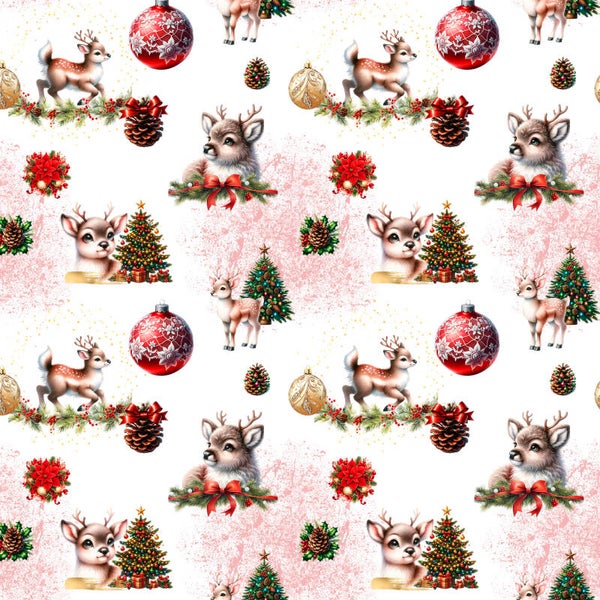 Tissu coton Petit Rennes EN STOCK
