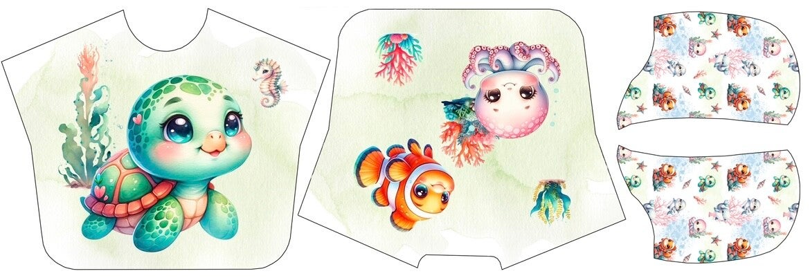 Panneau poncho Voyage en Mer