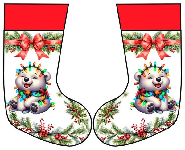 Panneau chaussette Ourson