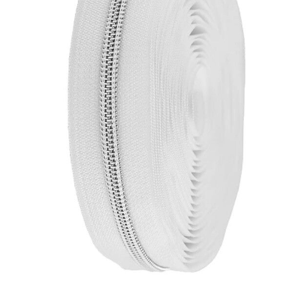 Fermeture Éclair en nylon No 5 métallique