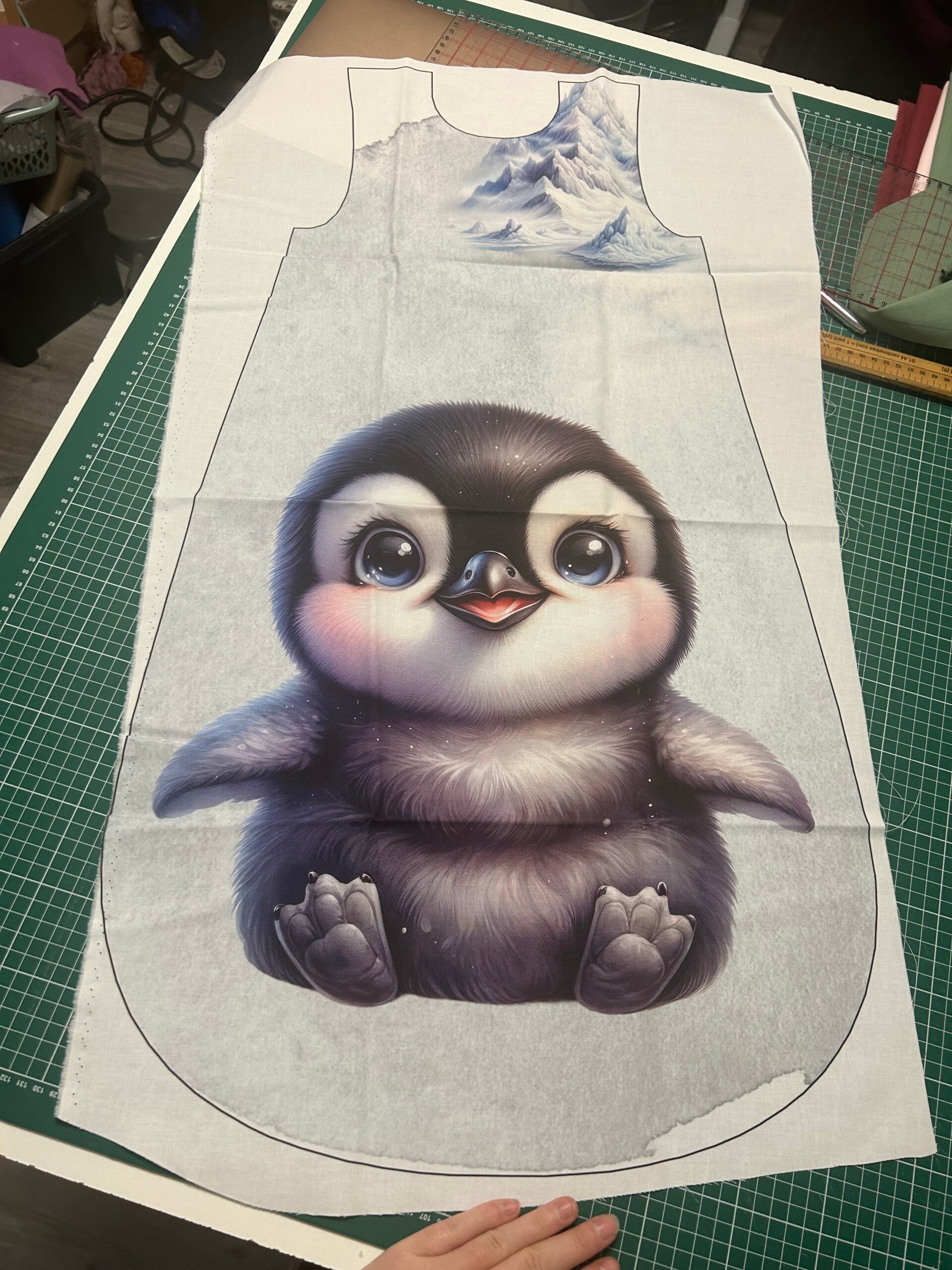 Devant panneau gigoteuse 6-18 mois Snow