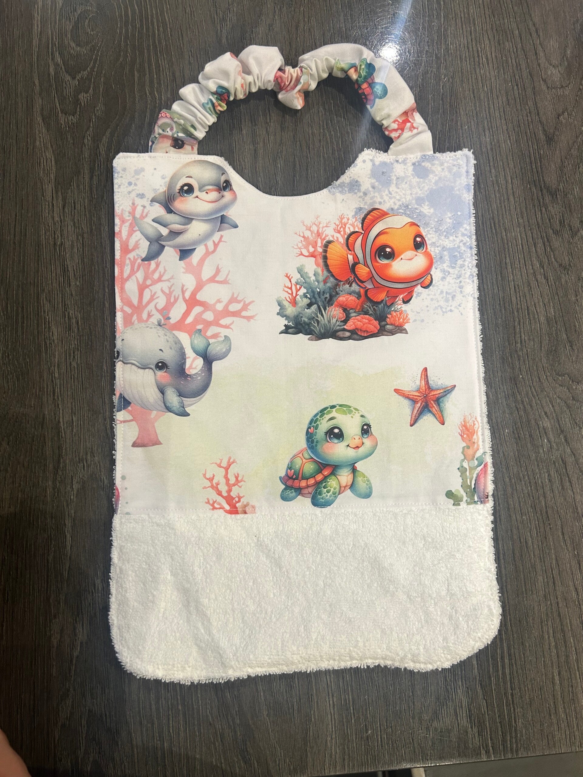 Bavoir maternelle Voyage en mer