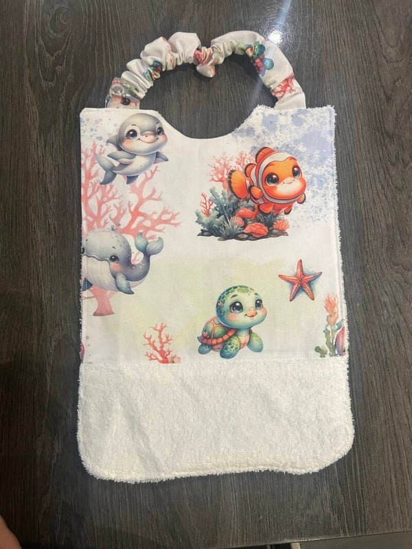 Bavoir maternelle Voyage en mer