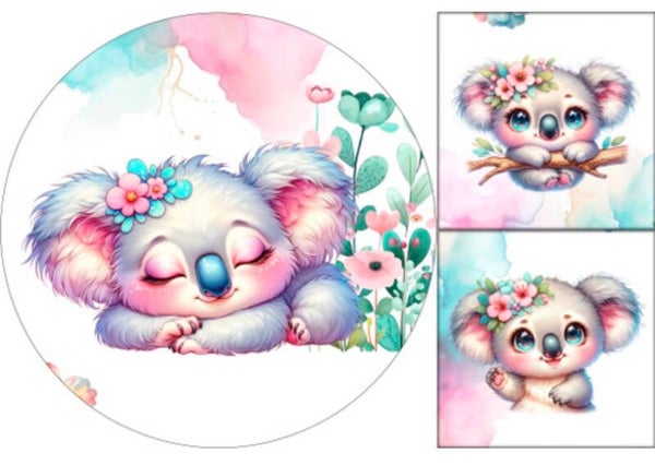 Panneau tapis rond + coussin Stella