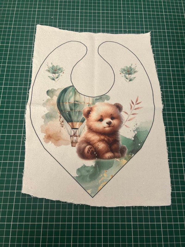 Panneau bavoir bandana Davy EN STOCK